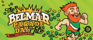 The Belmar Parade Day Mile logo
