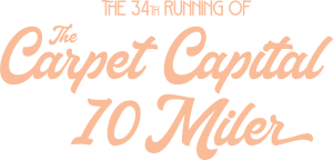 The Carpet Capital 10 Miler logo