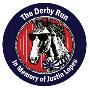 The Derby Run in Memory of Justin Lopes logo