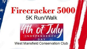 The Firecracker 5000 - 5K Run/Walk logo
