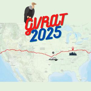The Great Virtual Race Across The States logo