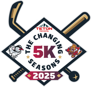 The Teton Toyota Changing Seasons 5k logo