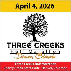 Three Creeks Half Marathon logo