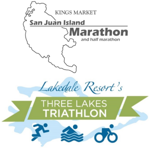 Three Lakes Triathlons and Kings Market San Juan Island Runs