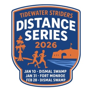 Tidewater Striders 2026 Distance Series #1 logo