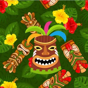Tiki Run: Popsicles & Paradise 5K, 10K, & Half Marathon logo