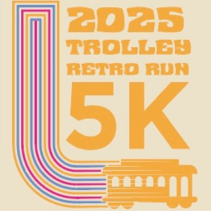 Trolley Retro Run 5K logo