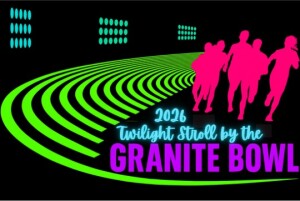 Twilight Stroll by the Granite Bowl 5K - Glow Run! logo
