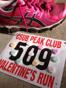Valentine's Run 2026 logo