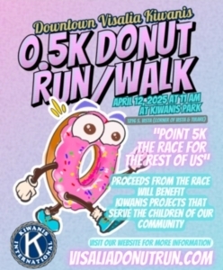 Visalia Donut Run logo