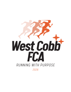 West Cobb FCA Running with Purpose Virtual 5k logo