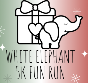 White Elephant 5k FUN RUN presented by Moore Buick GMC - FUN RUN logo